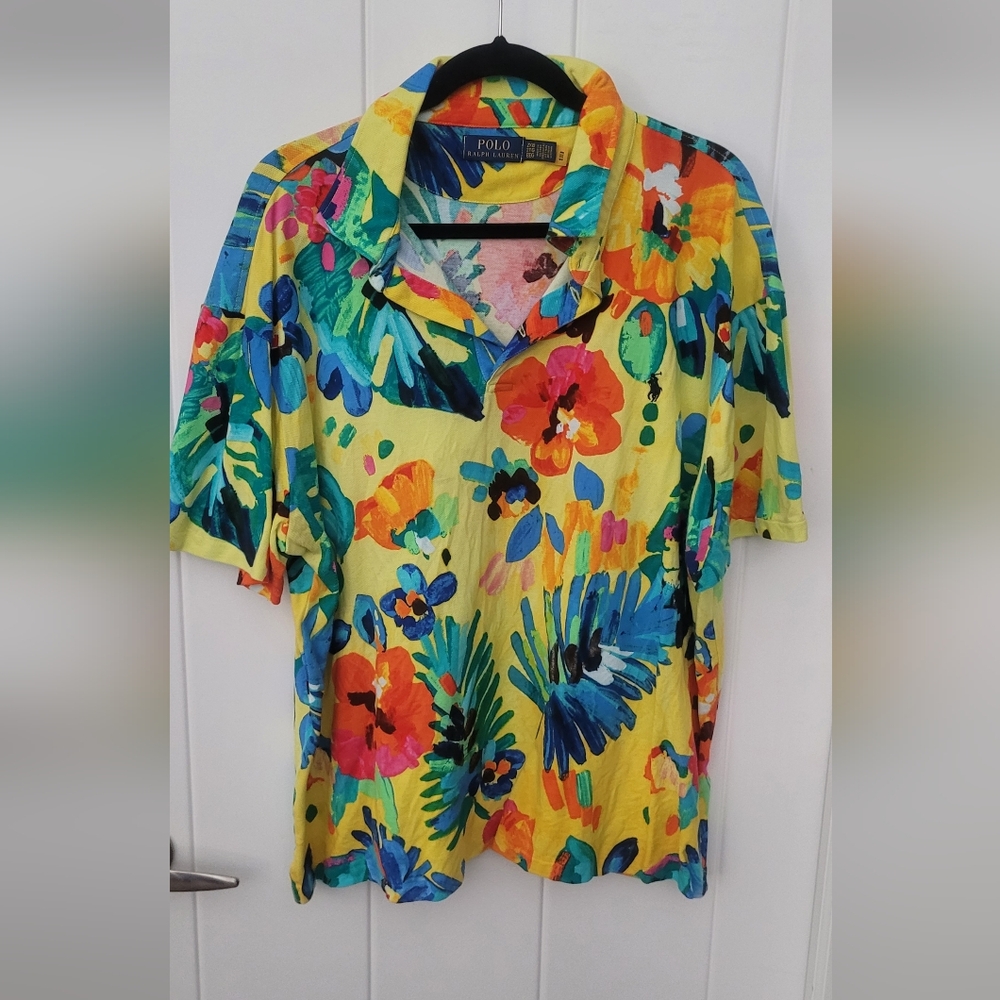Polo by Ralph Lauren Vibrant Floral Button Down Shirt